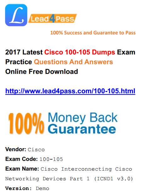 100-105 dumps