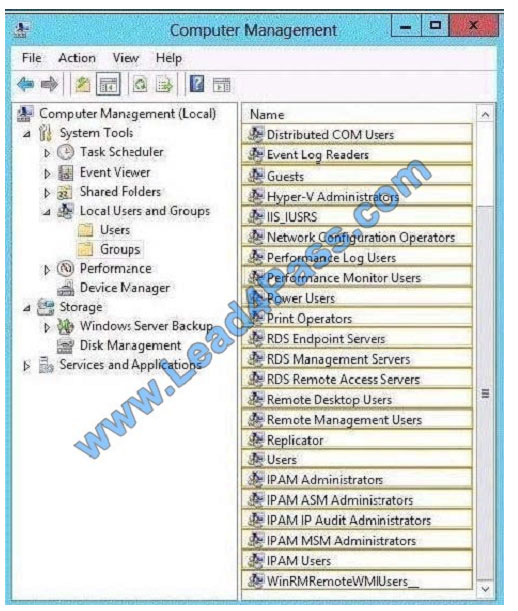 lead4pass 70-412 exam question q10