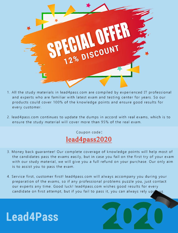 lead4pass coupon 2020