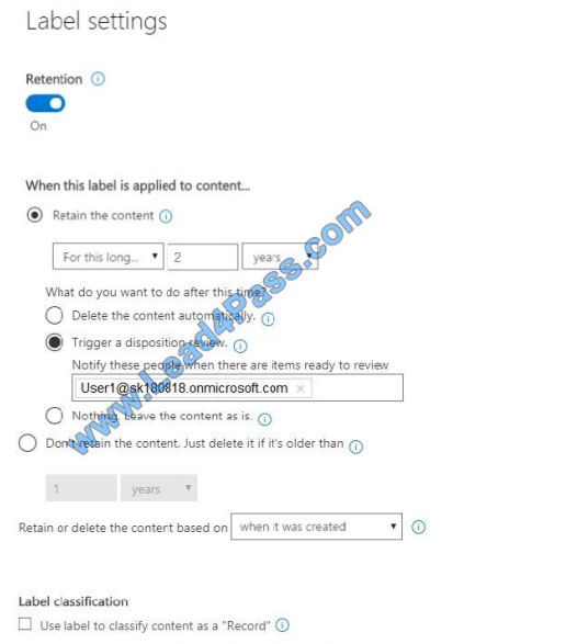 lead4pass ms-101 exam questions q10-1