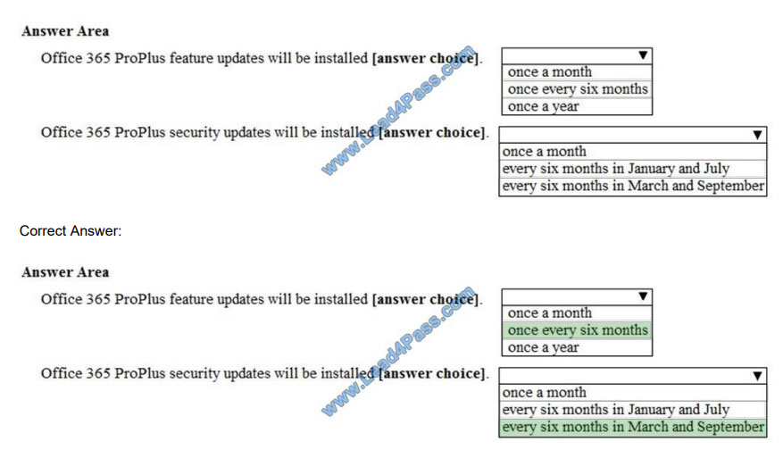 lead4pass ms-100 exam questions q13-1