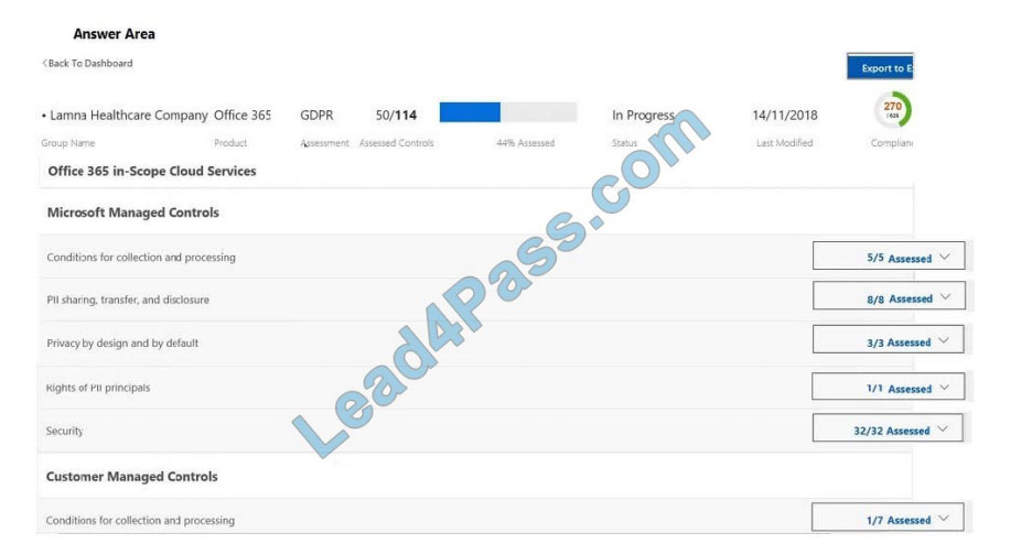 lead4pass ms-900 practice test q5